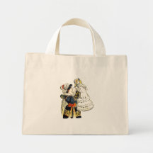 Bleuette in Christening Dress Canvas Bag