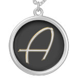Bling Staplers Monogram Necklaces