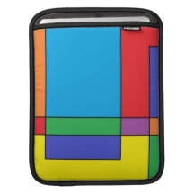 "Blocks" Vertical iPad Sleeve