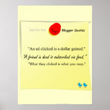 Blogger Quotes Posters