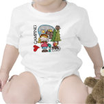 Blond Hair Girl I Love Camping T-shirts