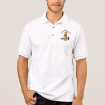 Blonde Firefighter Girl Polo