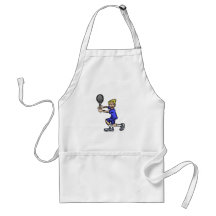 Blonde Tennis Boy Aprons