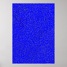 Bloo Noodle Doodle Posters