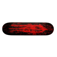 Blood Gothic Pagan Celtic Cross Custom Skate Board