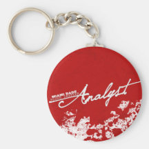 Blood Spatter Analyst Keychains