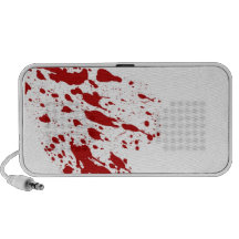 Blood Splatter Doodle Speaker
