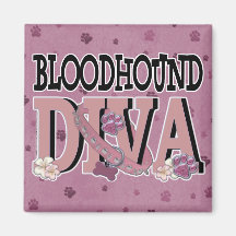 Bloodhound DIVA Refrigerator Magnet
