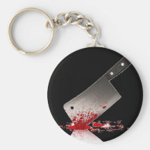 Bloody Cleaver Keychains