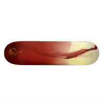 Bloody ink skateboard deck