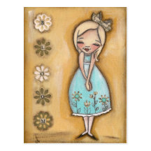 BLOOM  - postcard