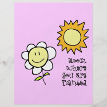 Bloom Where You Are Planted Personalized Flyer