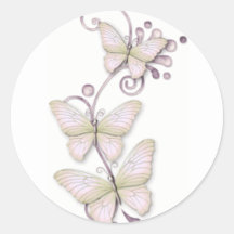 Blooming Butterflies 3 Stickers