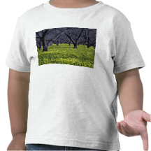 Blossoming plants tee shirt