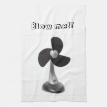 Blow me kitchen towel