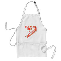 Blow Me Like a Vuvuzela Funny Tshirts Apron