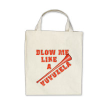 Blow Me Like a Vuvuzela Funny Tshirts Tote Bag