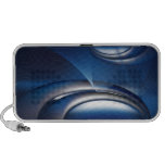 blue abstract business art iPhone speaker