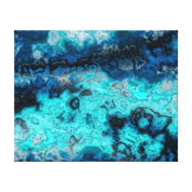 Blue Agate Canvas Prints