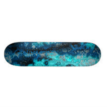 Blue Agate Skate Board