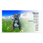 Blue American Pit Bull Terrier, Pikes Peak Business Cards