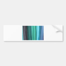 Blue and Greens Bumper Sticker