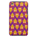 Blue and Orange Owl Pattern iPod Touch Cover