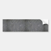 Blue and silver specked granite bumper sticker