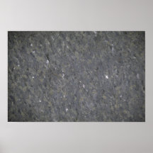 Blue and silver specked granite posters