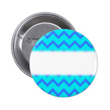 Blue and Teal Zigzag Pattern. Buttons