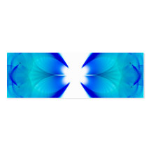 Blue and White Abstract Business Cards