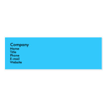 Blue Angel Business Cards