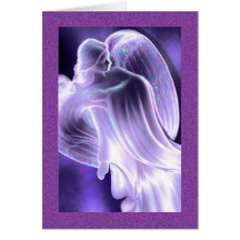Blue Angel Greeting card