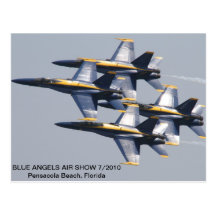 Blue Angels Air Show 7/2010 Post Card