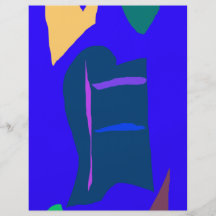 Blue Anime Robot Liquid Economy Dry Wind Flyer
