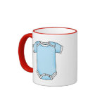 blue baby one piece mugs