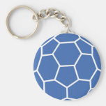 blue ball handball keychains
