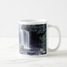 Blue bassin coffee mug