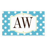 Blue Bedotted Business Cards