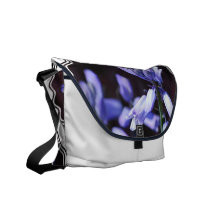 Blue Bell Flowers Messenger Bag