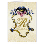 Blue Birds of Happiness Greeting Card