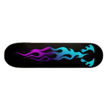 Blue Blaze Skateboard
