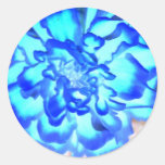 Blue Blossoms Stickers