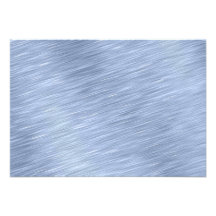 Blue Brushed Metal Textured Announcement
