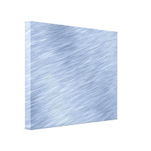 Blue Brushed Metal Textured Stretched Canvas Prints