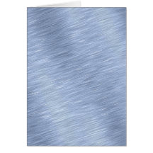 Blue Brushed Metal Textured Card