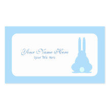 Blue Bunny Business Card