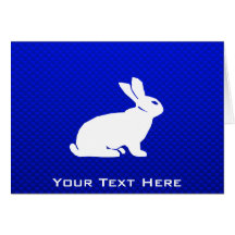 Blue Bunny Card