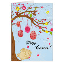 Blue Bunny Card