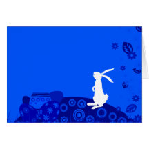 Blue Bunny Cards